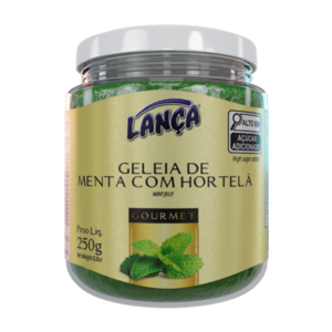 GELEIA GOURMET DE MENTA C/HORTELÃ