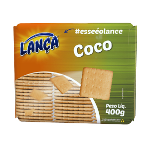 BISCOITO COCO 400G